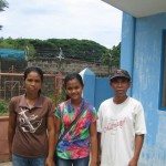 Joanne and parents--sponsored student