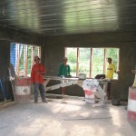 Finishing walls-2nd house