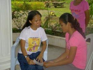 Special couseling, education and prayer booth