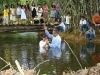 One of many baptisms