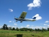 New PAMAS airplane flying over project